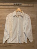 Ba&sh Bluse weiß 34/XS Puffärmel Düsseldorf - Eller Vorschau