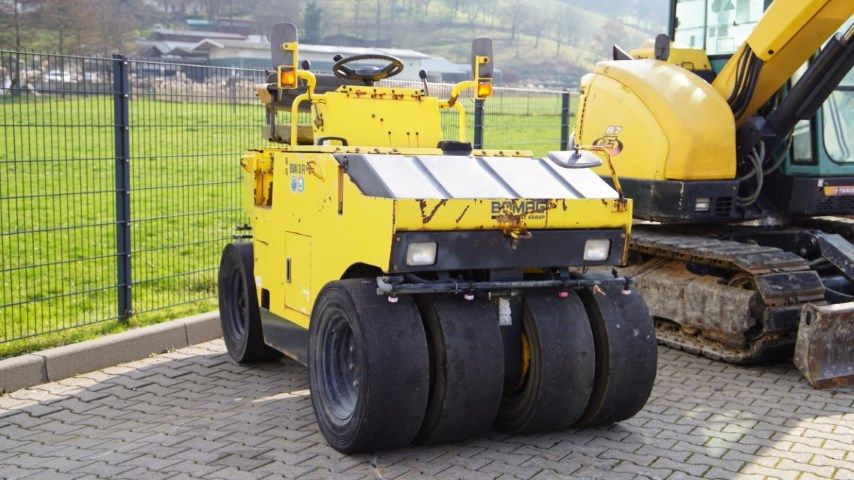 ✅ Walze  Bomag BW3R ❗​Gummiradwalze - Bereit für Ihre Projekte  Export Angebot Tandemwalze in Frankfurt am Main