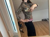 Bluse 3/4 Oberteil Shirt Leo animal print Zipfel jacke Baden-Württemberg - Massenbachhausen Vorschau