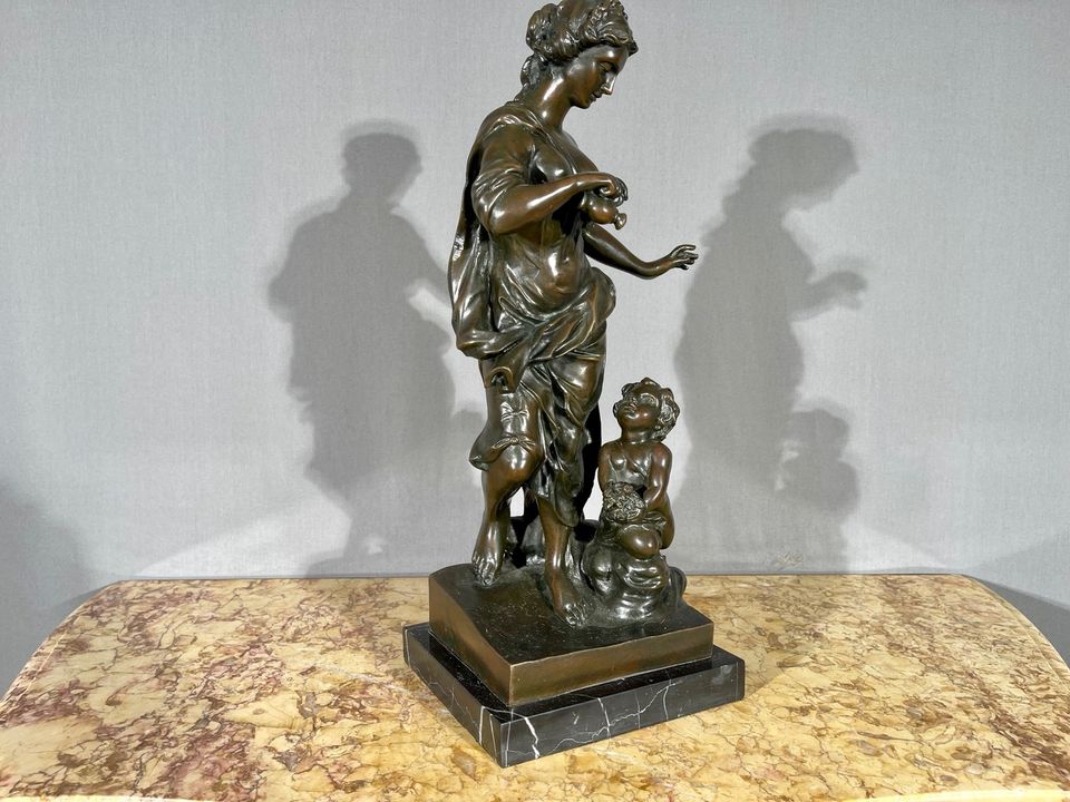 Ausdrucksstarke Bronze Skulptur mit meisterhafter Ausarbeitung in Gnarrenburg