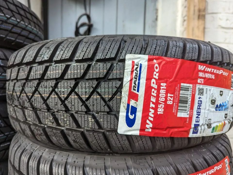 NEU! 4x Winterreifen 185/60 R14 82T GT Radial WinterPro2 DOT 2023 in Dornstadt