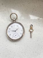 Antike Taschenuhr aus 800 Silber funktioniert Niedersachsen - Neuenkirchen-Vörden Vorschau