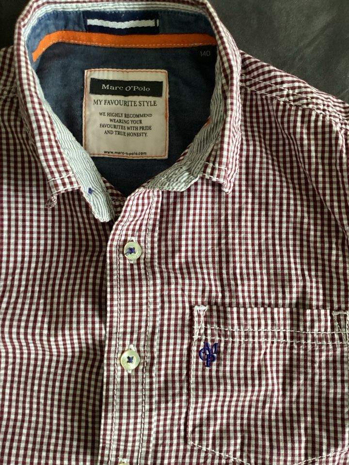 Hemd, Jungen Jungenhemd, Marc O‘Polo, Gr.134/140,Langarm,Shirt in Köln