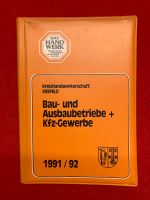 Bau und Ausbaubetriebe + Kfz Gewerbe 1991j/92 Niedersachsen - Melle Vorschau