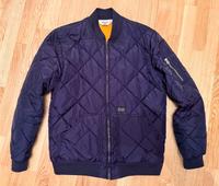 Huf Bomber L kein Nike SB Destroyer Collegejacke Steppjacke blau Bayern - Rosenheim Vorschau