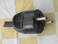 alter Schuko-Stecker Stromstecker VINTAGE schwarz Köln - Ostheim Vorschau