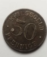 Kriegsgeld 50 Pfennige  Stadtgemeinde Heidelberg Baden-Württemberg - Walldorf Vorschau
