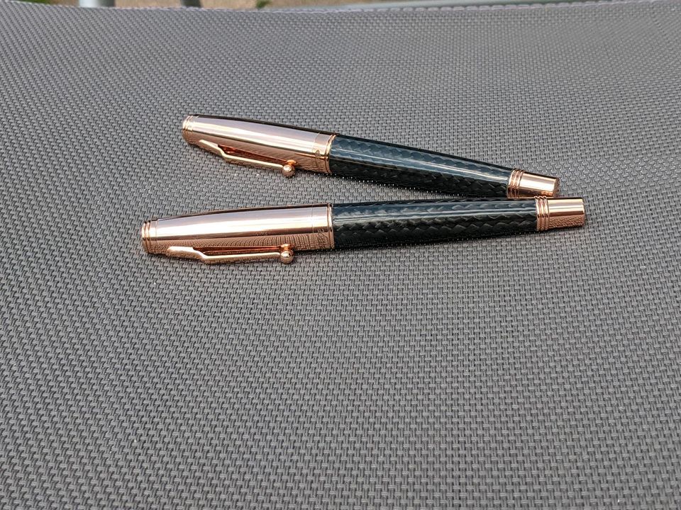 MONTEVERDE Invincia Set Rose Gold & carbon Füller Rollerball in Mainhardt