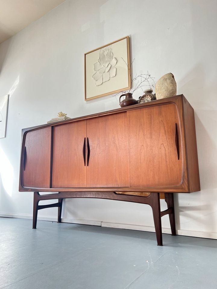 Dänisches Sideboard von Jens Ærthøj Jensen Vintage 60er Highboard in Hamburg