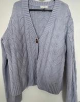 Strickjacke oversize cardigan Flieder grau Niedersachsen - Bad Nenndorf Vorschau