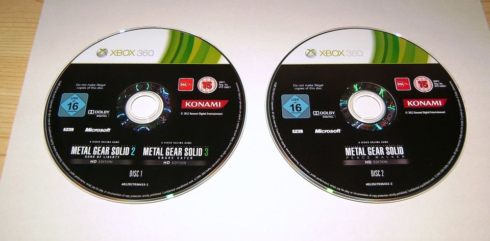 Metal Gear Solid HD Collection XBOX 360 in Trappstadt