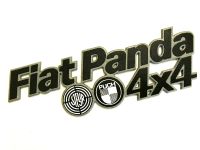 Fiat Panda 141 Heckemblem Welli Retro 4x4 NEU Bayern - Simbach Vorschau