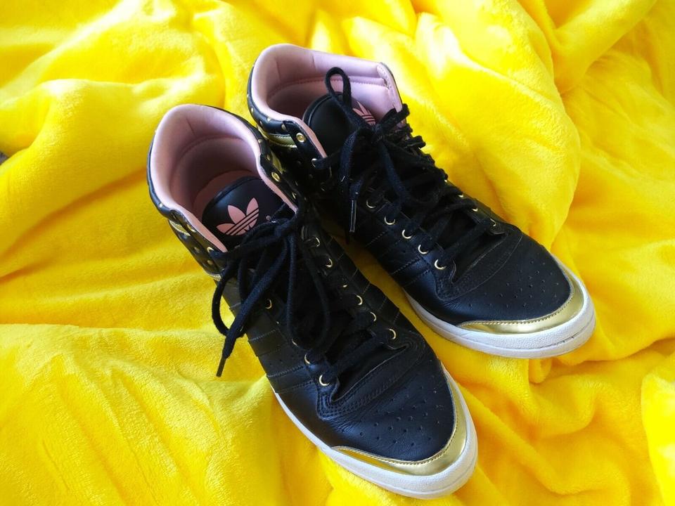 Sneaker Adidas Top Ten Hi Sleek Up W Schwarz Gold Keilabsatz 42 in Saarland Neunkirchen kleinanzeigen