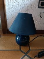 Tischlampe Blau Lampe Leuchte Nachttischlampe 25cm Nordrhein-Westfalen - Ratingen Vorschau