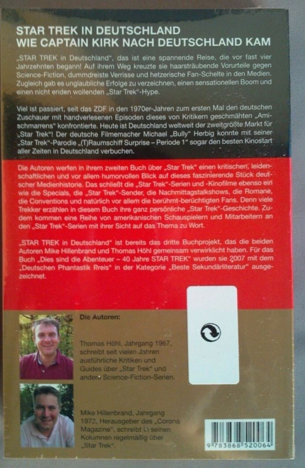 STAR TREK in Deutschland Buch NEU und OVP!! in Berlin