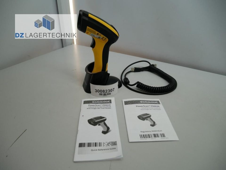 Datalogic Power Scan PD 953X Barcode Scanner Handscanner in Burbach