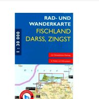 Fahrradkarte Darrs Fischland, Zingst, Recknitztal gebraucht Baden-Württemberg - Waldbronn Vorschau