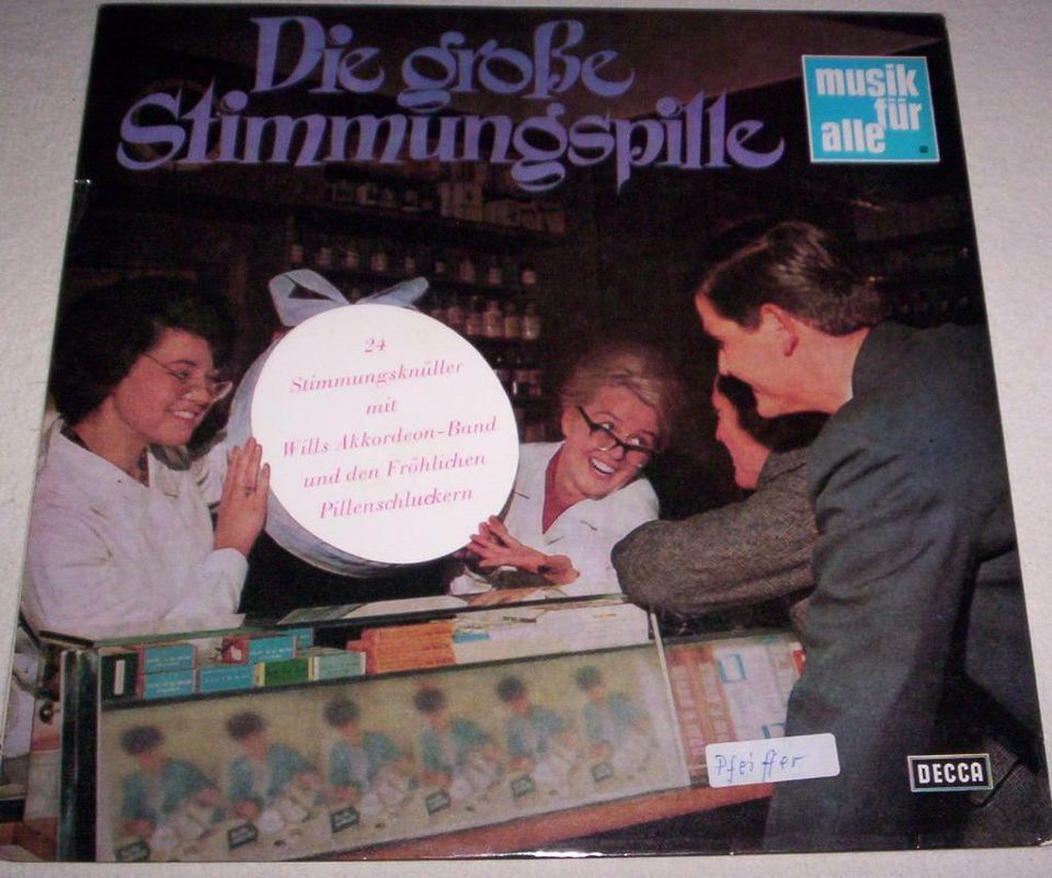 DIE GROSSE STIMMUNGSPILLE - WILLS AKKORDEON BAND - LP in Recklinghausen