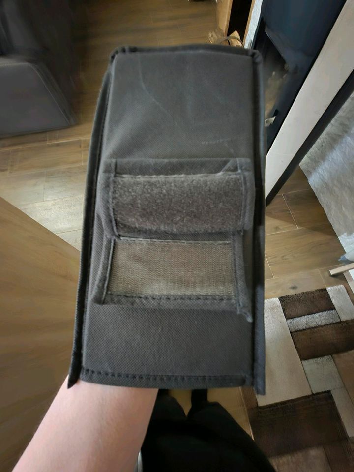 10 Fach Hängeschuhregal Schuhaufbewahrung für Kleiderschrank grau in Ottweiler