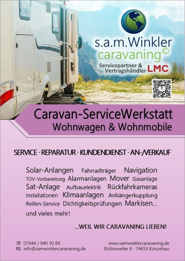 Wohnwagen Wohnmobil Werkstatt: Reparatur, Reifen, Service, Umbau in Künzelsau