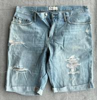 GAP Jeans Shorts Hose kurz Used Look - blau - Gr. 33 Bayern - Sonnefeld Vorschau