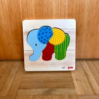 Baby Kinder Montessori Elefant Lern Holz Tier Puzzle Spielzeug ❤️ Baden-Württemberg - Pliezhausen Vorschau