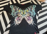 Cooles T-Shirt von edc by Esprit mit Schmetterling *S* schwarz Nordrhein-Westfalen - Bocholt Vorschau