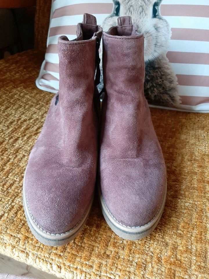 Impressionen Copo de nieve Stiefeletten Rose Größe 41 Tamaris Gab in Schechen