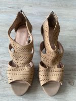 Damen High Heel Sommer Schuhe braun beige Gr. 41 Niedersachsen - Buchholz in der Nordheide Vorschau