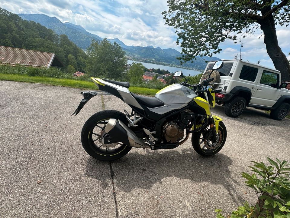 Honda cb500F in Tegernsee