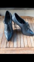 Navyboot Stiefeletten blau Leder 37  Retro 50‘s Schnürsenkel Hessen - Kassel Vorschau