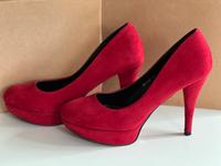 Mailen rotes Veloursleder Gr. 41 Lindenthal - Köln Sülz Vorschau