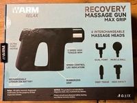 Warm Relax Recovery Massage Gun Max Grip Baden-Württemberg - Forchheim Vorschau