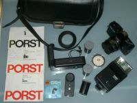 Porst Compact Reflex OV Spiegelreflex Kamera SLR motor-G Blitz Berlin - Schöneberg Vorschau