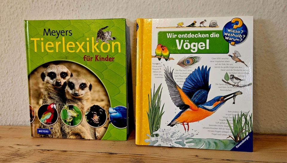 Meyers Tierlexikon und Wir entdecken die Vögel in Bassenheim