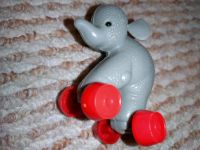 DDR Baby Spielzeug Rolltier ❤️ Elefant Sachsen-Anhalt - Halle Vorschau