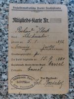 Original SPD Parteibuch 1920 Coswig (Anhalt) - Buko Vorschau