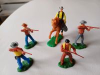 5 Elastolin Steckfiguren Cowboys Schleswig-Holstein - Preetz Vorschau