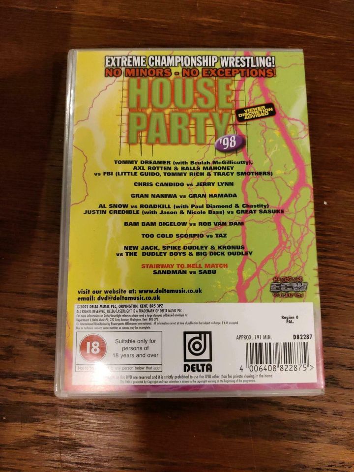 ECW House Party 98 (DVD) in Werne