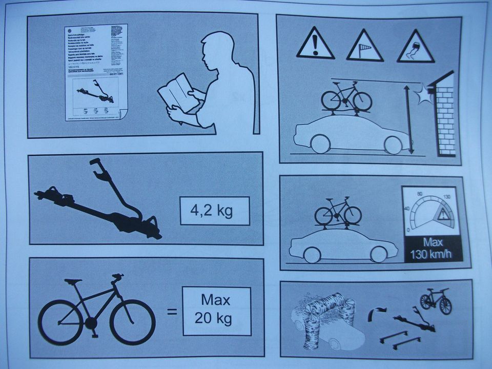 VW Fahrradhalter für Fahrräder bis 20kg 000071128F Fahrradträger in Gau-Algesheim