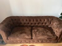 Chestfield Look Sofa samt Braun Baden-Württemberg - Villingen-Schwenningen Vorschau