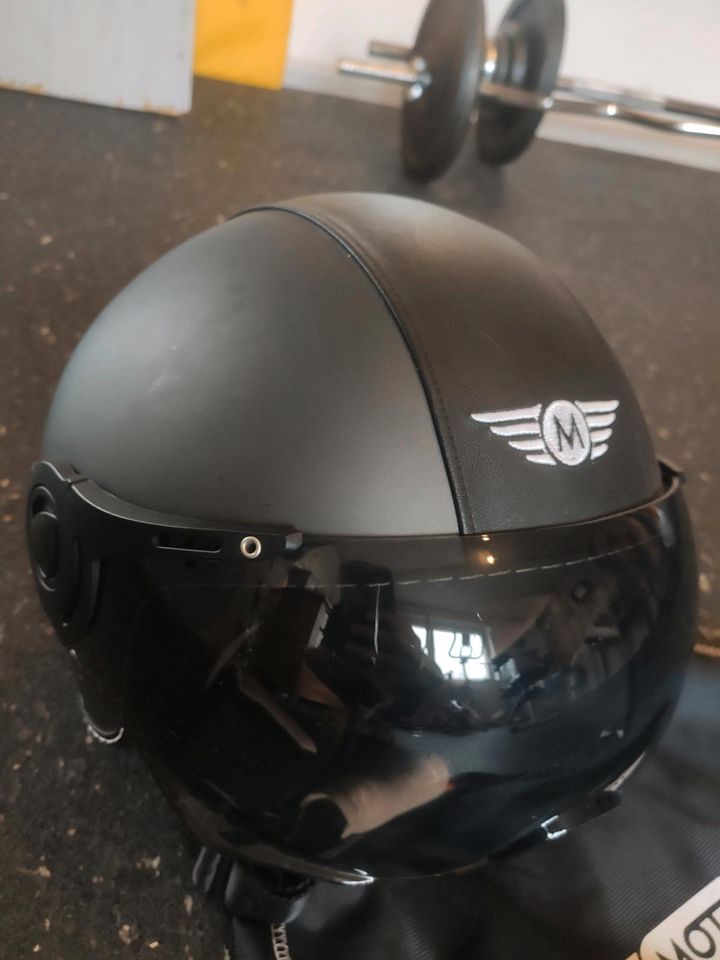 Helm Jet-Helm Moto Vintage in Hürth
