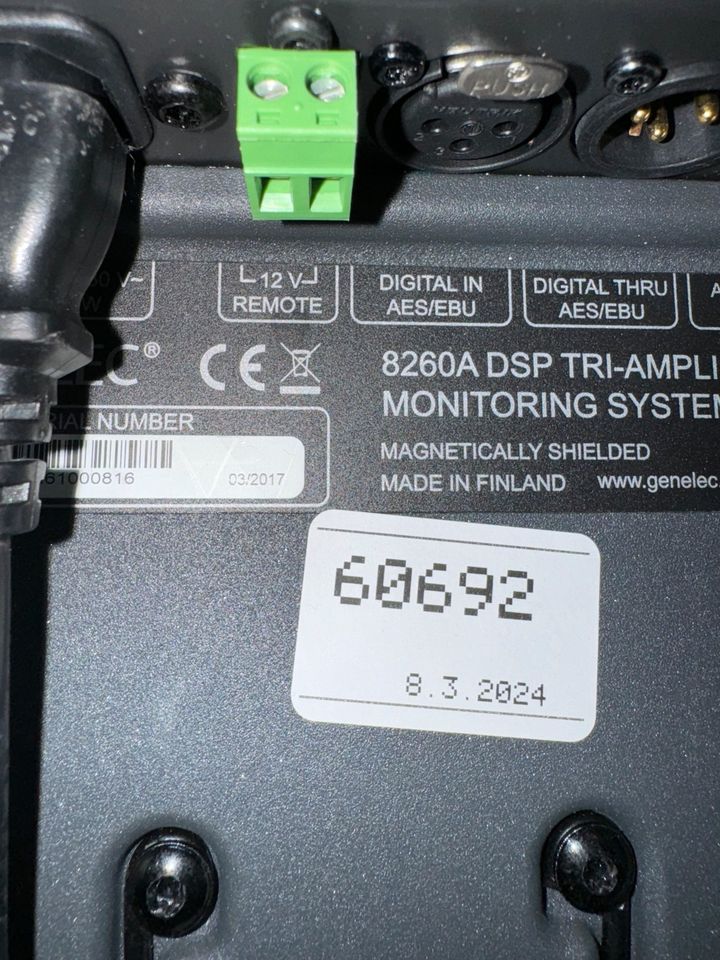 Genelec 8260a DSP  + GLM Set in Ratingen