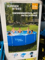 Summer Waves Swimmingpool mit Metallrahmen 366x84 cm Nordrhein-Westfalen - Bocholt Vorschau