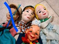 Handpuppen, sehr alt, DDR Sachsen - Oederan Vorschau