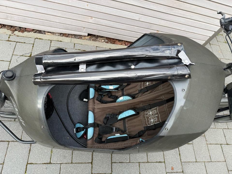 Lastenrad aus Carbon / teilbar und als Anhänger extra nutzbar in Stuttgart