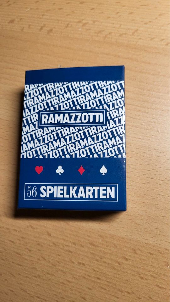 56 neue Spielkarten Ramazzotti Limited Design Edition Männertag in Dresden