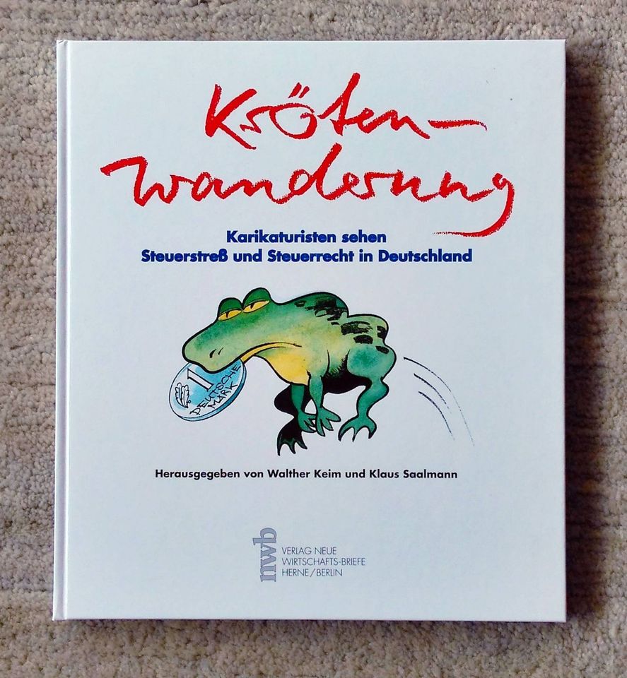 Buch "Krötenwanderung" von Walther Keim in Woerth an der Donau