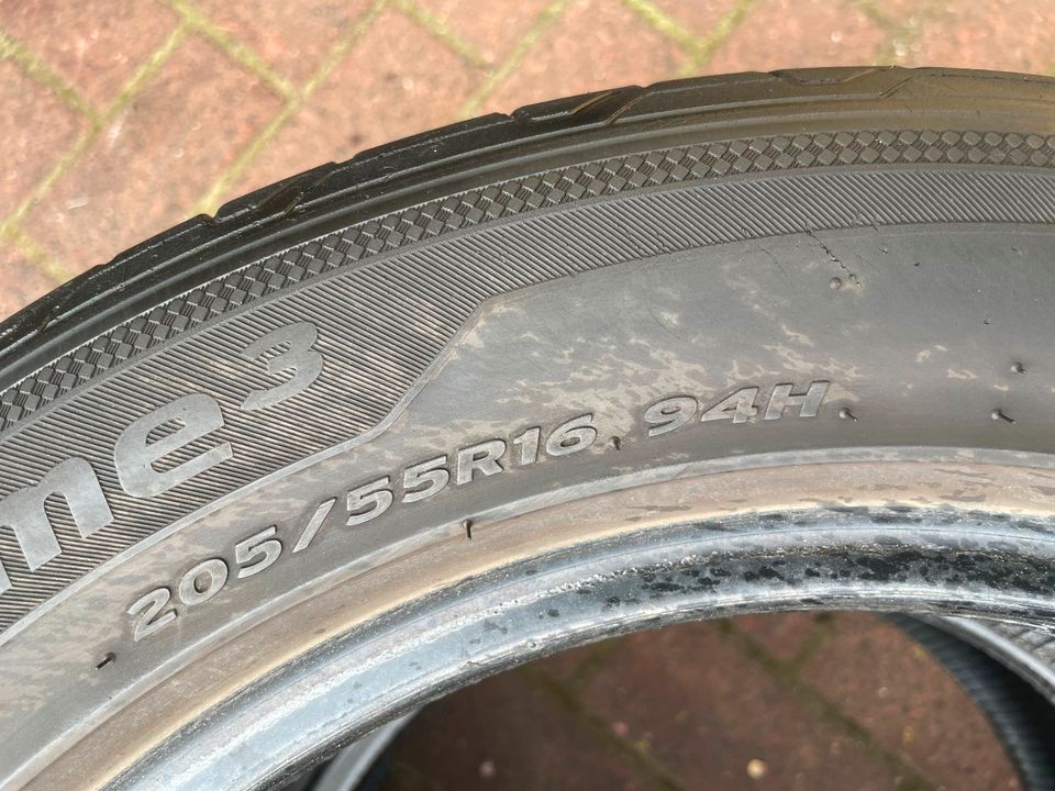 2stück 205/55R16 94H HANKOOK VENTUS PRIME3 DOT4019 in Stockstadt a. Main