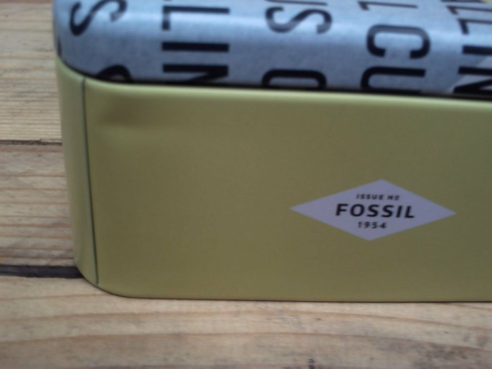 Fossil Box, Schmuckbox, Metall Box, Geschenke Box 2 Stück in Offenburg